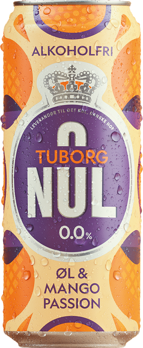 Produkter » Tuborg » Tuborg NUL mango & passion « Carlsberg Danmark